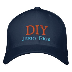 Funny Do-it-you-self Broderad Keps