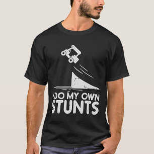 Funny Do My own Stunts Golf Cart Driver Golfing Lo T Shirt