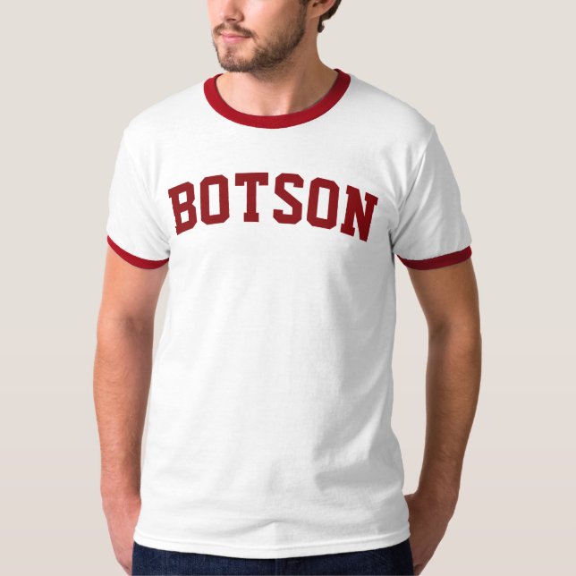 Funny DOAWK "Botson" T-Shirt Boston (Framsida)