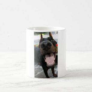 Funny Doberman Kaffemugg