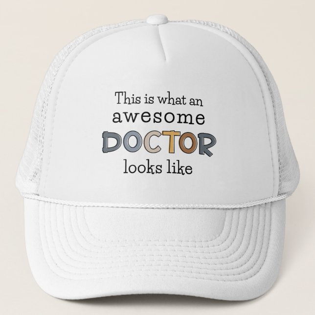 Funny Doctor Gifts | FANTASTISK DOKTOR Keps (Framsida)