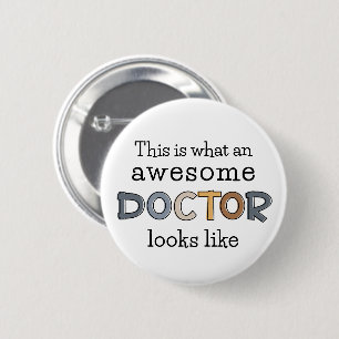 Funny Doctor Gifts FANTASTISK DOKTOR Knapp