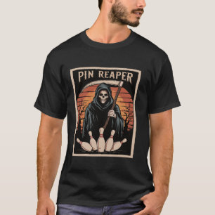 Funny DödsBowling Grim Reaper Bowlareare Gifts Man T Shirt