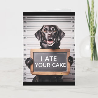 FUNNY DOG BRTHDAY GREETING CARD KORT