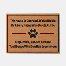Funny Dog Humor Silly Quirky Minimalist Rustic