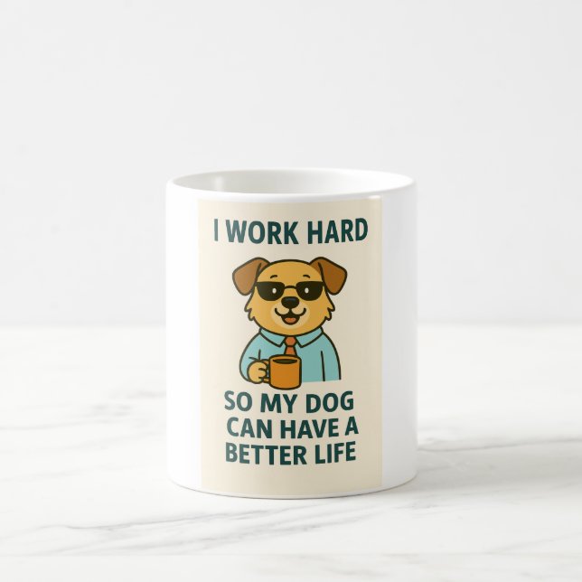 Funny Dog Lover Mug Kaffemugg (Center)