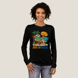 Funny Dog on Vacation T-Shirt | Cute Summer