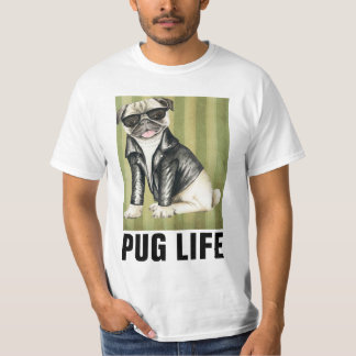 Funny Dog T-Shirts, PUG LIFE T Shirt