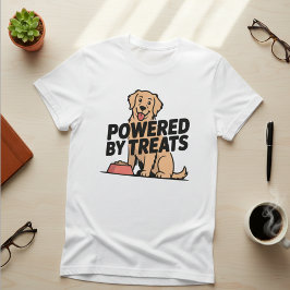 Funny Dog Treats Design T Shirt