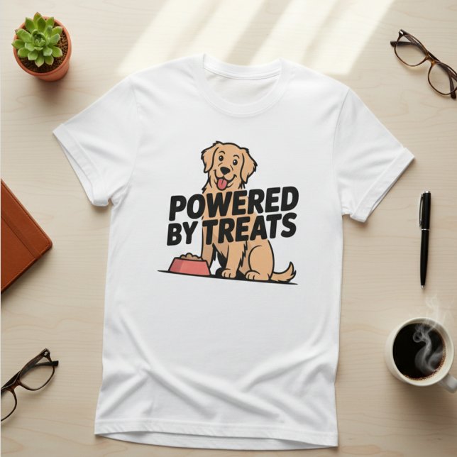 Funny Dog Treats Design T Shirt (Skapare uppladdad)