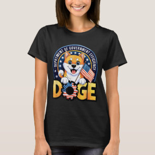 Funny Doge Crypto Meme Department of Government Ef T Shirt