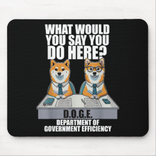 Funny Doge Meme D.o.g.e., Department of Government Musmatta