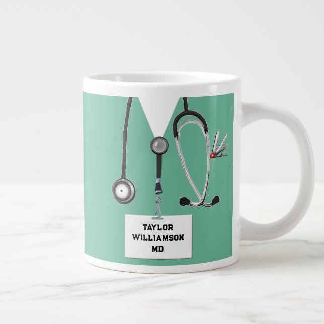 Funny Doktor Gift Jumbo Mugg (Höger)