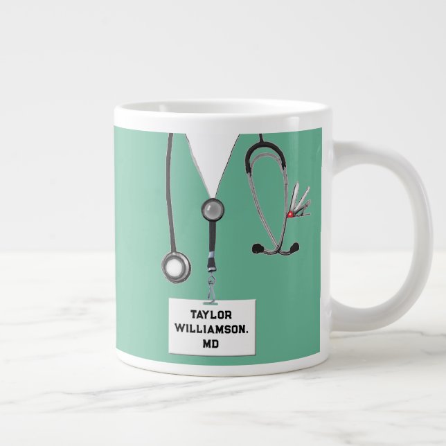 Funny Doktor Gift Jumbo Mugg (Höger)