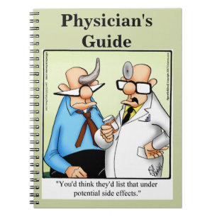 Funny Doktor Humor Notebook Anteckningsbok