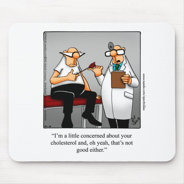 Funny Doktor/Medical Humor Mousepad Musmatta (Framsidan)