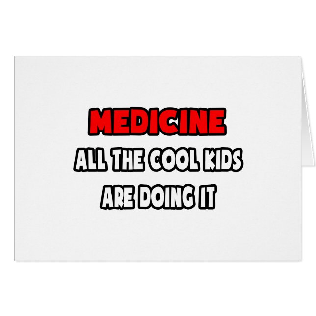 Funny Doktor Shirts and Gifts Hälsningskort (Framsidan Horizontal)