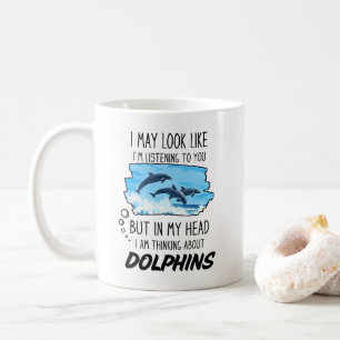 Funny Dolphin Älskare Mugg