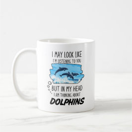 Funny Dolphin Älskare Mugg