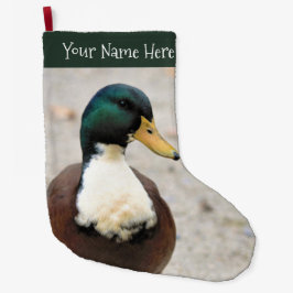Funny Domestic Mallard Duclair Bibbed Odd Anka Stor Julstrumpa