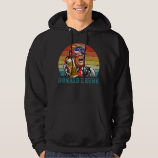 Funny Donald Drunk Shirt, USA Gift, 4 juli Te Hoodie