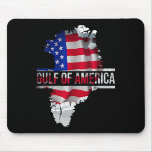 Funny Donald Trump American Flagga Kanada Grönland Musmatta