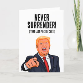 Funny Donald Trump Birthday Kort
