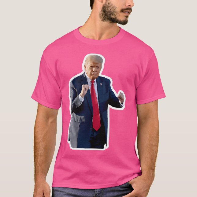 Funny Donald Trump Dance Policy - Humous De T Shirt (Framsida)
