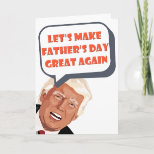 Funny Donald Trump Fars dag Kort