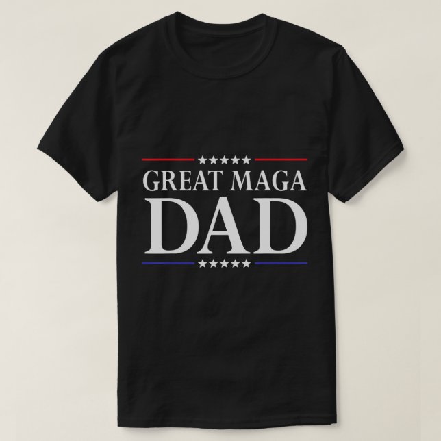 Funny Donald Trump Fars dag Underbar maga Pappa T- T Shirt (Design framsida)