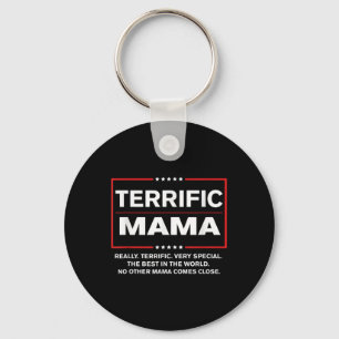 Funny Donald Trump Gift for Terrific Mamma - Trump Nyckelring