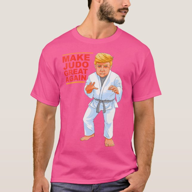 Funny Donald Trump Judo T Shirt (Framsida)