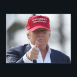 Funny Donald Trump-kort Vykort<br><div class="desc">President Donald J. Trump</div>