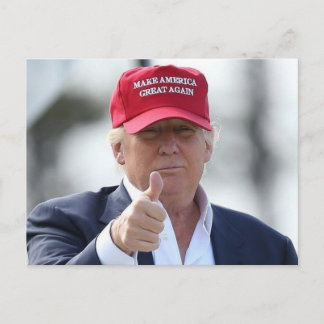 Funny Donald Trump-kort Vykort