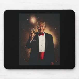 Funny Donald Trump Nye 2025 Party gör nytt år Gr Musmatta
