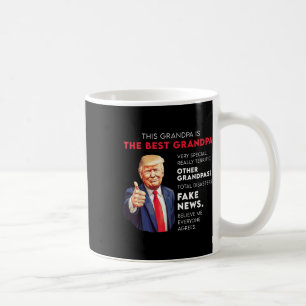 Funny Donald Trump-offert för Konservativ Grandpa Kaffemugg