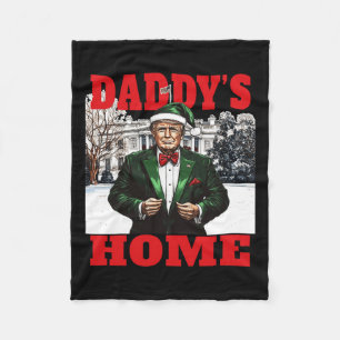 Funny Donald Trump Pappor Home White House Kristus Fleecefilt