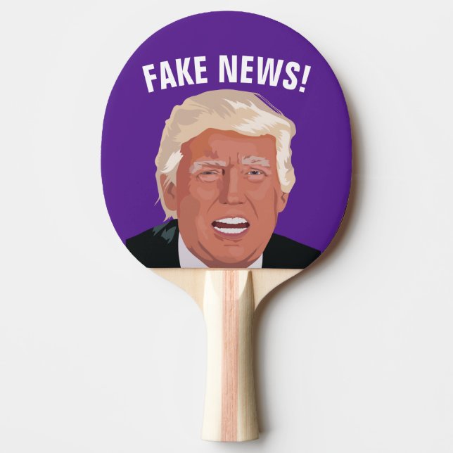 FUNNY DONALD TRUMP PING PONG PADDLES PINGISRACKET (Framsidan)
