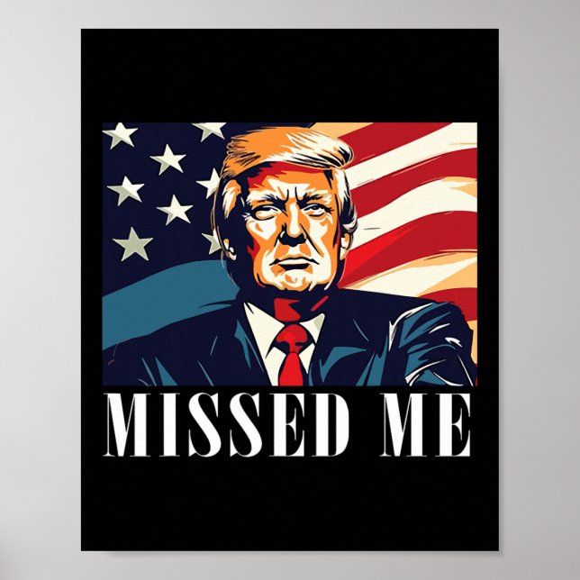 Funny Donald Trump  Poster (Framsidan)