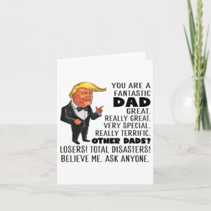 Funny Donald Trump Youre A Fantastic Pappa Underba Kort