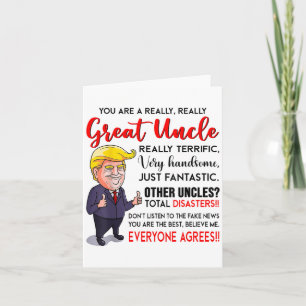 Funny Donald Trump Youre A Verkligen Underbar farb Kort