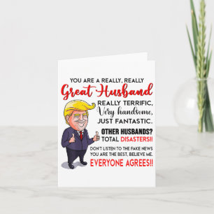 Funny Donald Trump Youre A Verkligen Underbar Make Kort