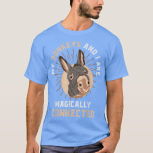 Funny Donkey Farmer Farm Farm Animal Lover Donk T Shirt