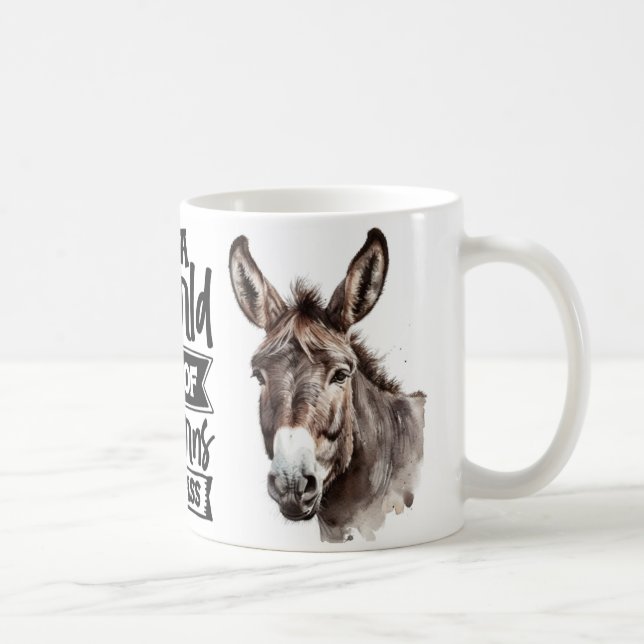 Funny Donkey Mugg 11oz (Höger)