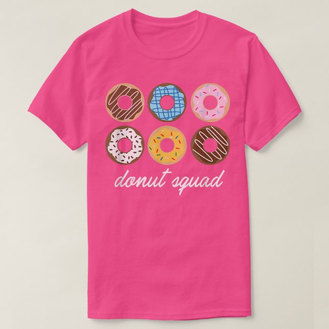 Funny Donut, Donut Squad Cute Gift  T Shirt (Design framsida)