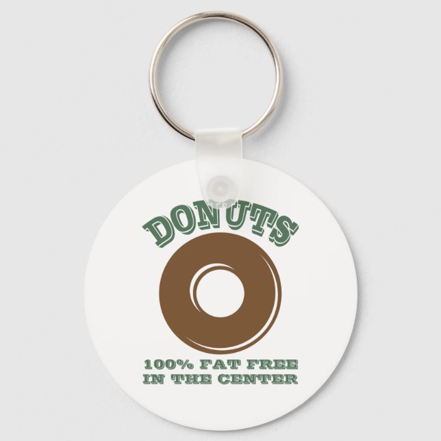 Funny Donut Keychain Nyckelring (Framsida)