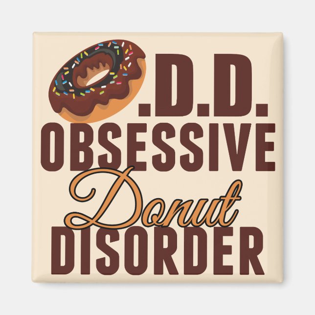 Funny Donut Magnet (Framsidan)