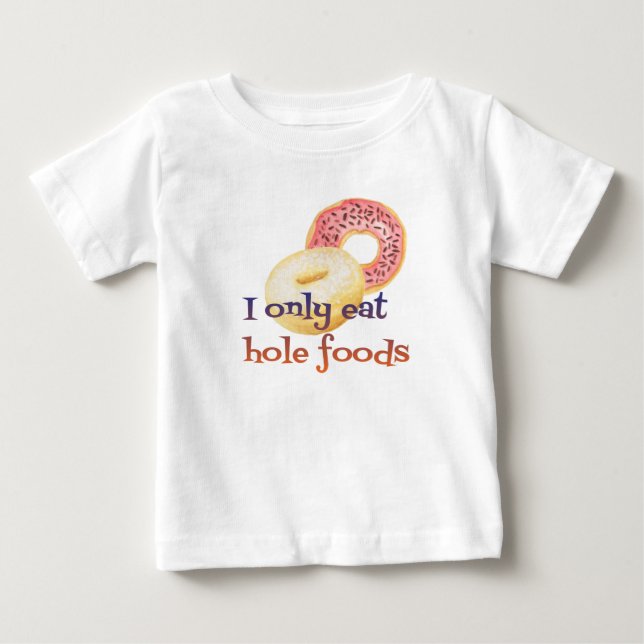 Funny Donut Quote T-shirt (Framsida)