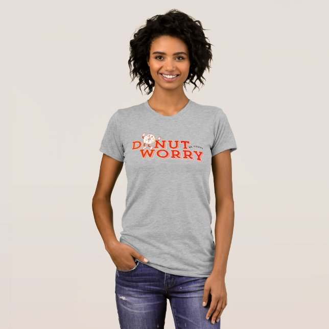 Funny Donut Worry tee (Hel framsida)
