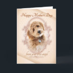 Funny Doodle Mors dag Kort<br><div class="desc">Det här roliga Doodle Hund Mors dag-kortet är inte bara för Labradoodle eller Golden Doodle älskare.</div>